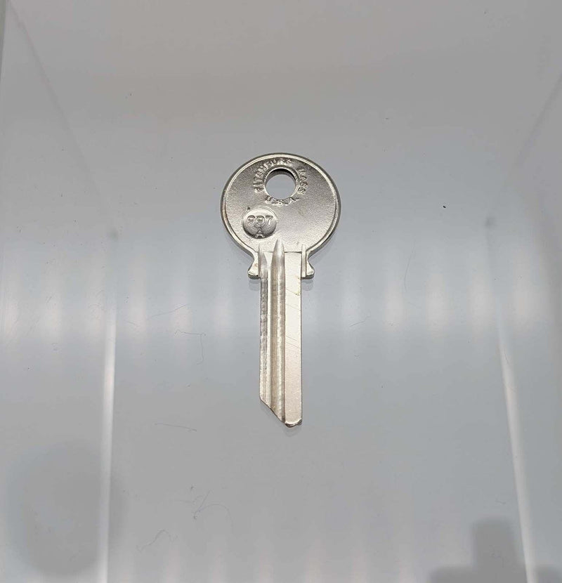 10x Ilco 997A Key Blanks Yale Compatible 6 Pin Nickel Plated 3