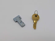 Diebold 31-018431 Undercounter Lock Core Kit w Bolt & 2 Keys Keyed 8014 4