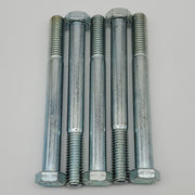 Lawson 1/2-13x5" Hex Head Cap Screws FA65074 Grade 5 Zinc Pack of 5 1