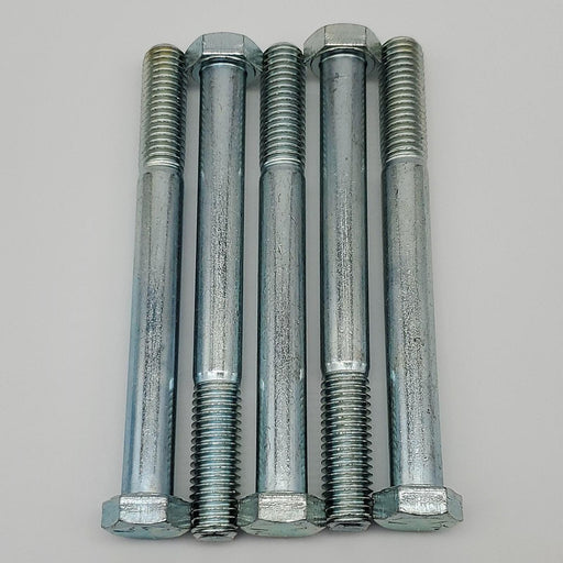 Lawson 1/2-13x5" Hex Head Cap Screws FA65074 Grade 5 Zinc Pack of 5 1
