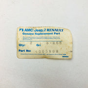 AMC Jeep 4005808 Screw for Head Lamp Adjusting OEM NOS Group Number 3.268 1ct 9