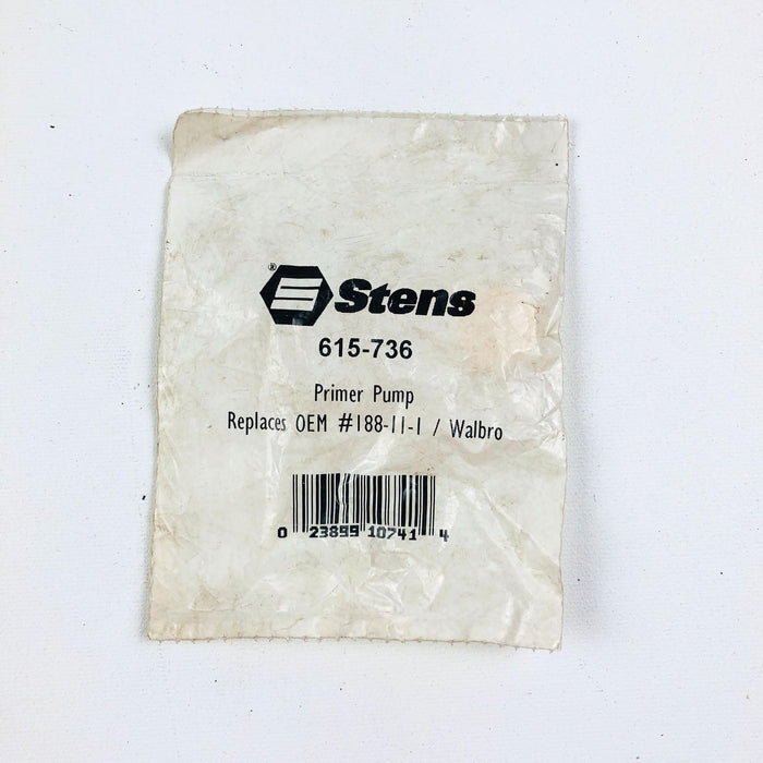 Stens 615-736 Primer Pump New NOS Replaces 188-11-1 Walbro 5