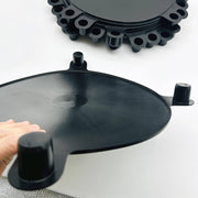 Essentra 30012A Studded Raised Face Flange Protector 12in Blck Quickfit Pk of 10 8