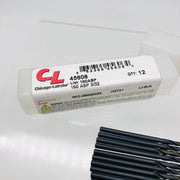 Chicago Latrobe 45606 Drill Bit 3/32 Jobber Length HSS 150ASP Black Oxide 12pk 2