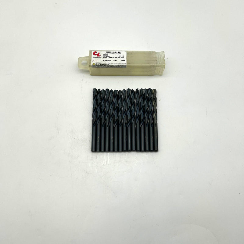 Chicago Latrobe 45865 Jobber Drill Bit 150ASP 7.00mm HSS Black Oxide Pack of 15