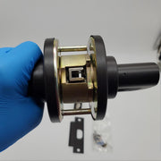 Dorma Door Lever Passage Latch Oiled Bronze 2-3/4" Backset CL710 LRC 613 4