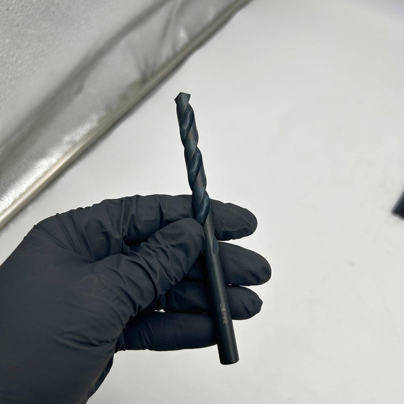 6pk Chicago-Latrobe 47327 Drill Bit 8.70mm List 150 HSS Black Oxide 2 Flutes 5XD 3