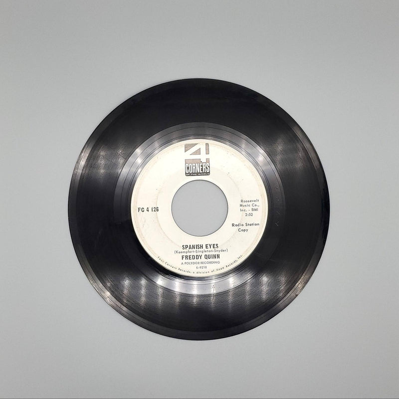 Freddy Quinn Spanish Eyes / Along The Shore Single Record 1965 FC 4 126 PROMO 1