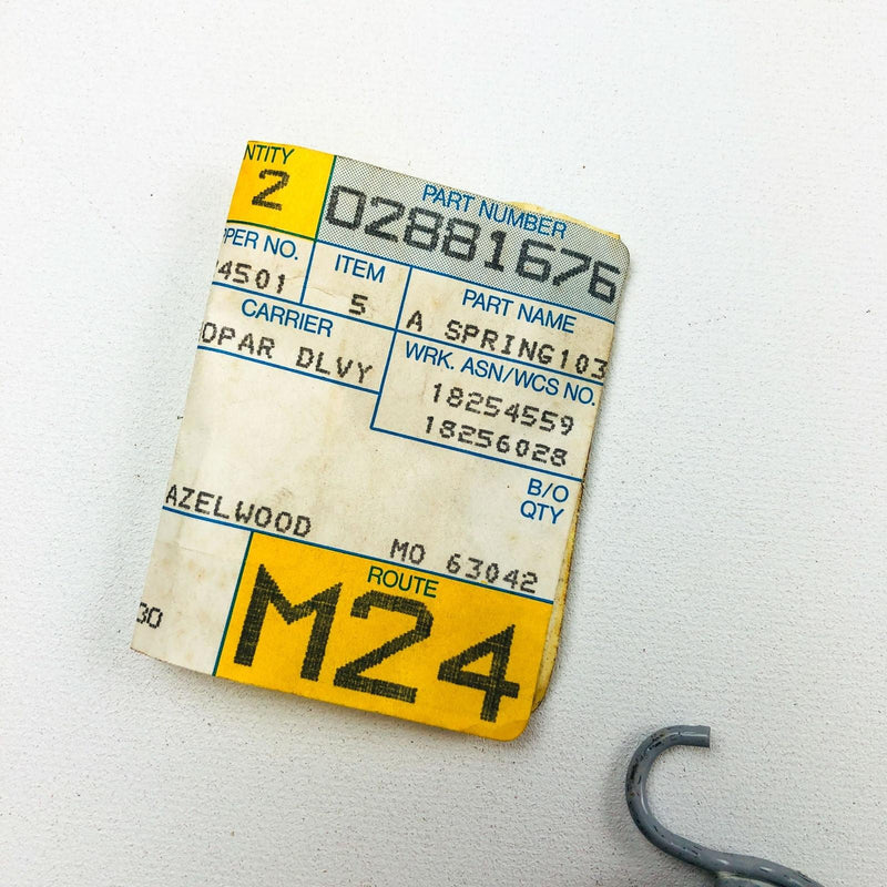 Mopar 2881676 Spring for Brake Shoe Return OEM NOS Fits 2003-06 Jeep Wrangler 3