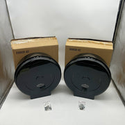 VersaPro D52002 Toilet Paper Dispenser 12in Jumbo Roll Tissue Smoke Black 2pk 9