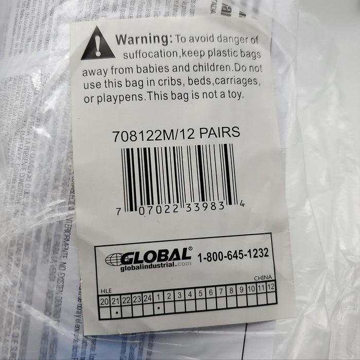 Global Industrial Micro-Foam Nitrile Coated Nylon Gloves Size Medium 708122M 6