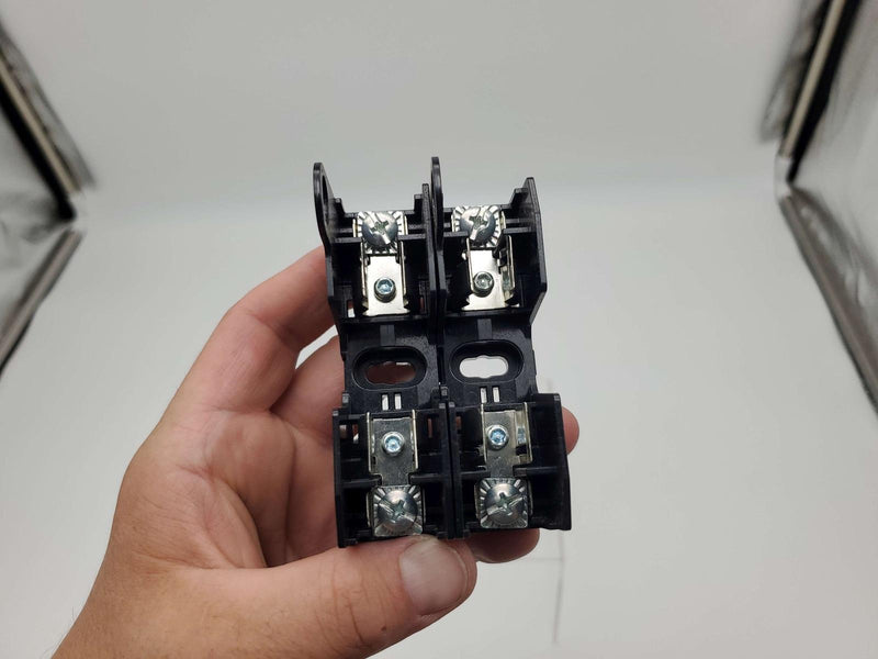 Bussmann HM25030-2PR Fuse Holder Block Modular 2 Pole 250V 30A 2 Slot 4
