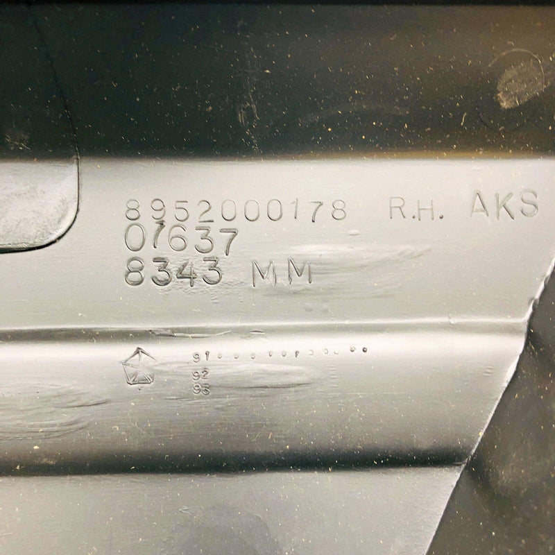 Mopar 52000178 Bumper Extension End Cap Black Plastic OEM NOS 84-90 Jeep Open 6