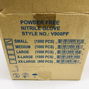 Acti-Seal V900PF Disposable Gloves Nitrile Small Powder Free 4 Mil 1000/Case 2