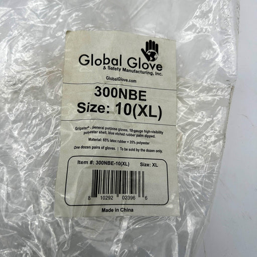 Global Glove Gripster 300NBE Cut Resistant Gloves 10/XL High Visibility 24 Pairs 2