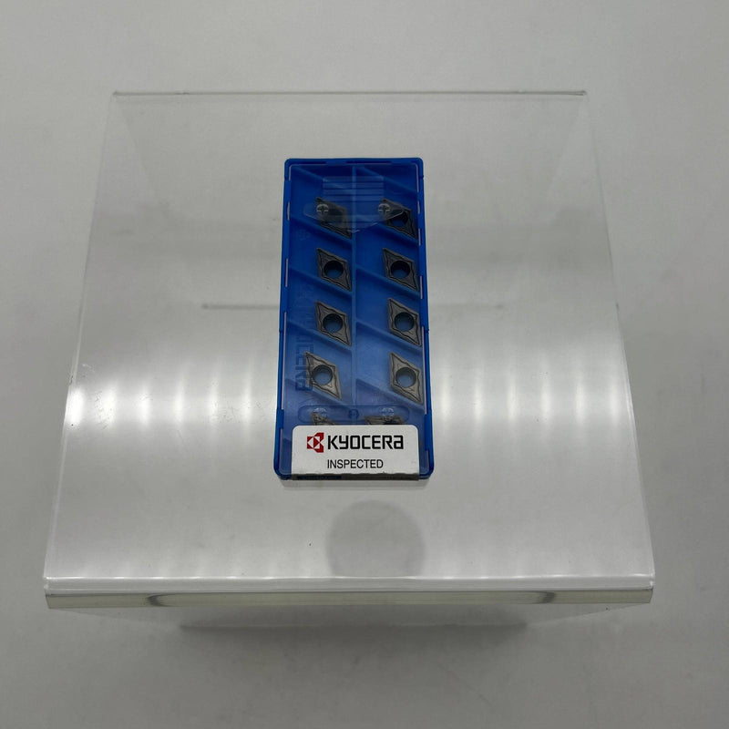 Kyocera DCMT3252XQ PV7025 Turning Insert Cermet DCMT11T308XQ TJM03547 10pk 8