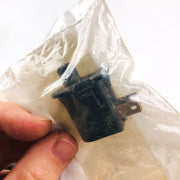 Simplicity 1704379 Switch Push Button 2 Male Terminals Blk OEM NOS Sealed 2