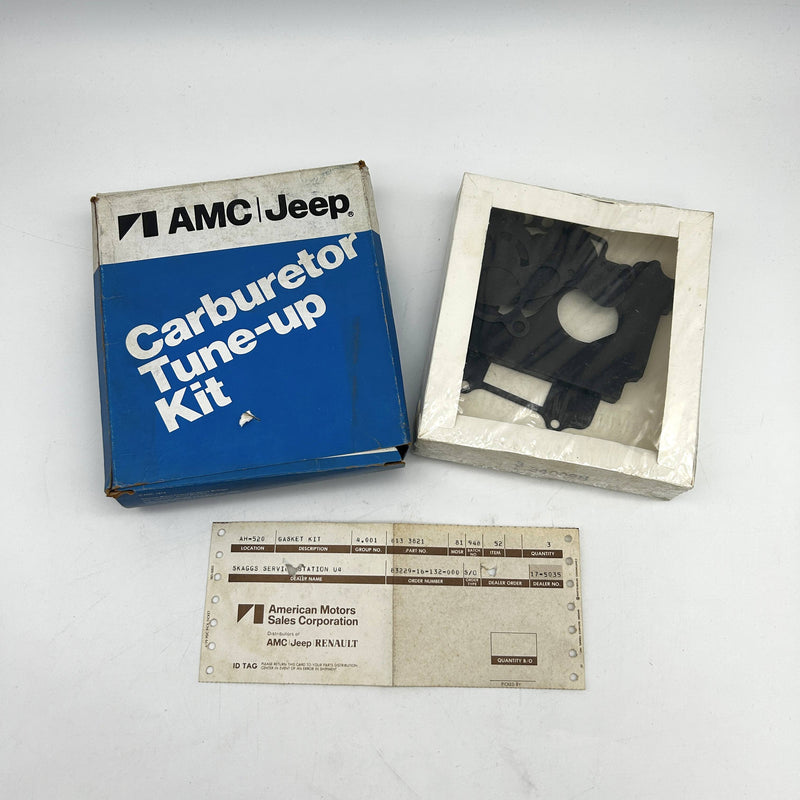 AMC Jeep 8133821 Gasket Package for Carburetor OEM NOS 1981 CJ 5-8 Scrmb Sealed 4