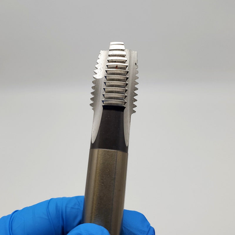 Dormer E025 7/8" x 9" Machine Tap Spiral Point 5974064 UNC High Speed Steel 3