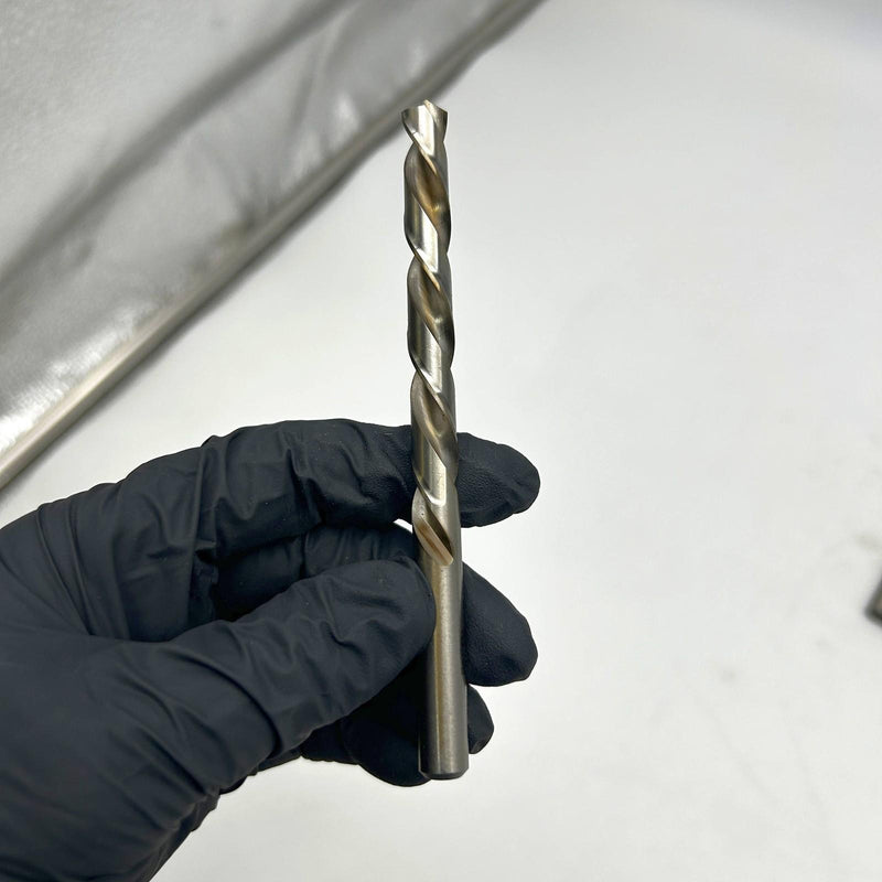 3pk Chicago-Latrobe 44423 Jobber Drill Bit 23/64 List 150L Left-Hand Helix HSS 3