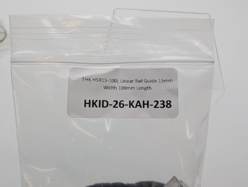 THK HSR15-100L Linear Rail Guide 15mm Width 100mm Length 4