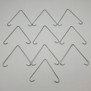 Eaton BH15 Hanging Kit Side Mount S-Hooks 1" Overall Zinc Plated Pack of 10 1