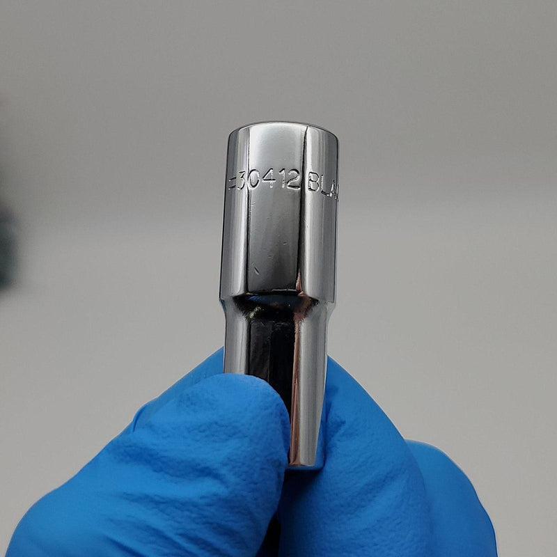 Blackhawk 30412 3/8" Socket 3/8" Square Drive 12 Point 1-51/64" OAL 4