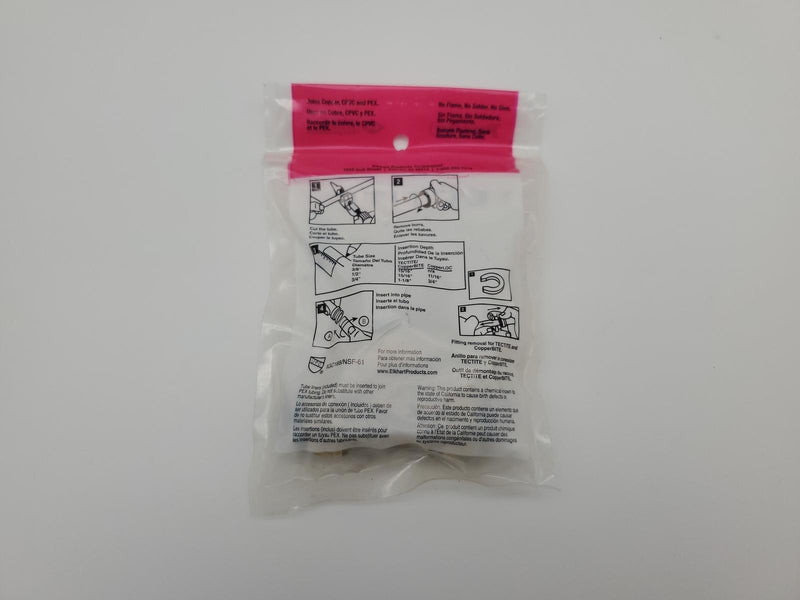 Tectite 10155486 1/2" Push Fit Tee Copper x Copper x Copper 2