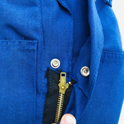 Topps CO075515 Coveralls Flame Resistant 34-S Nomex IIIA 4.5oz Royal Blue No Tag 4