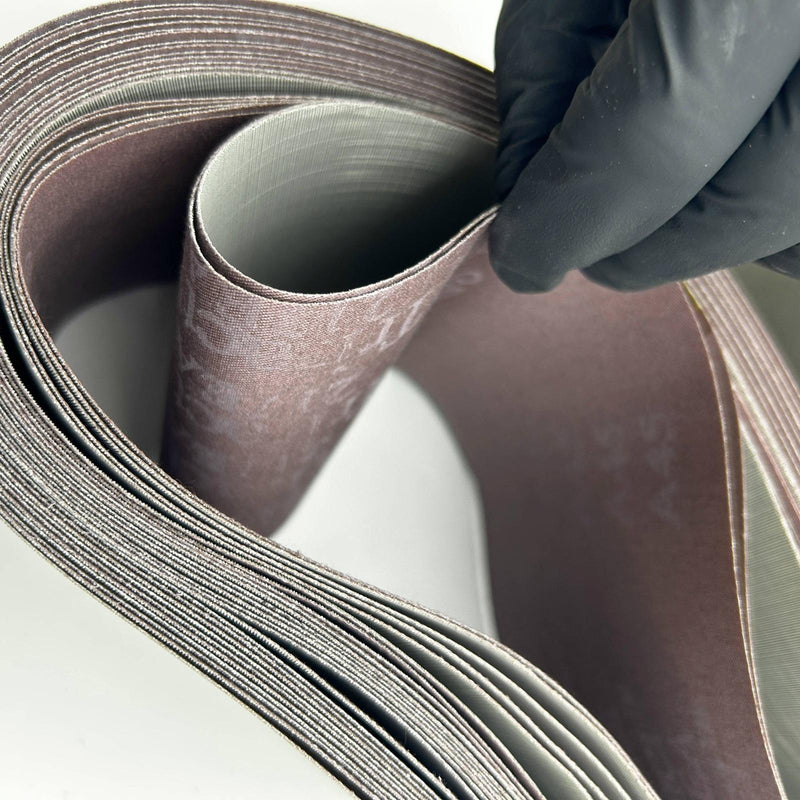 3M 217EA Trizact 23664 Cloth Belt A45 JE Grade 4in X 84in Fullflex AO 28pk 3