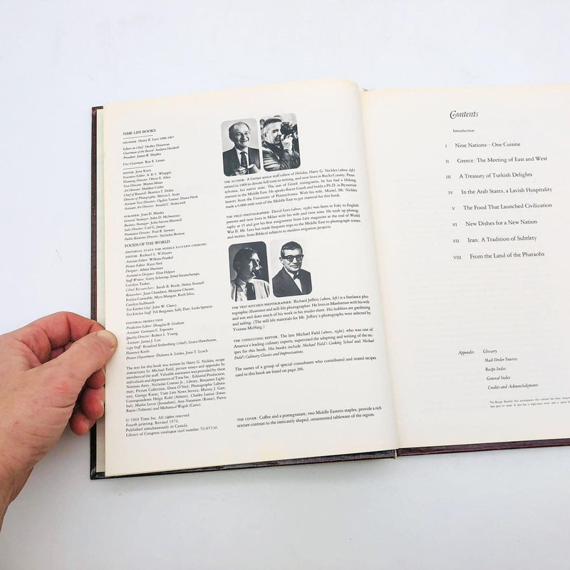 Foods Of The World Middle Eastern Cooking Harry Nickles Hardcover 1976 Cookbook 7