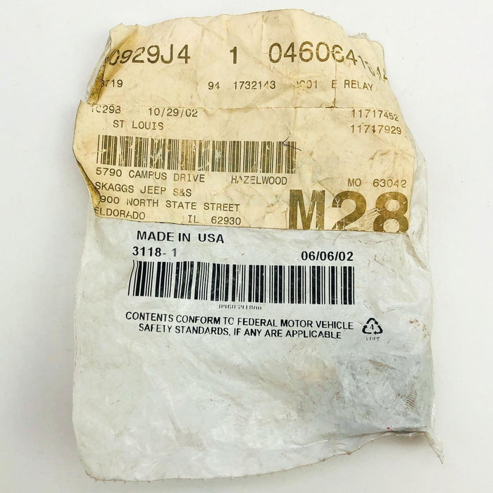 Mopar 4606418AA Relay OEM New Old Stock NOS Sealed 1