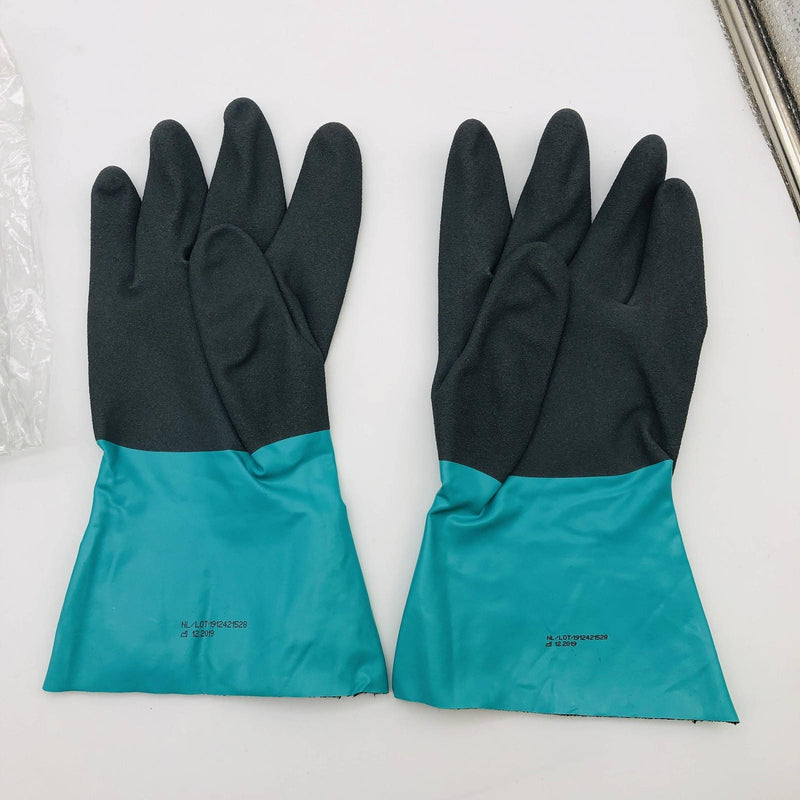 Ansell AlphaTec 58530B Chemical Resistant Work Gloves Sz 10 XL Nitrile 6 Pairs 5