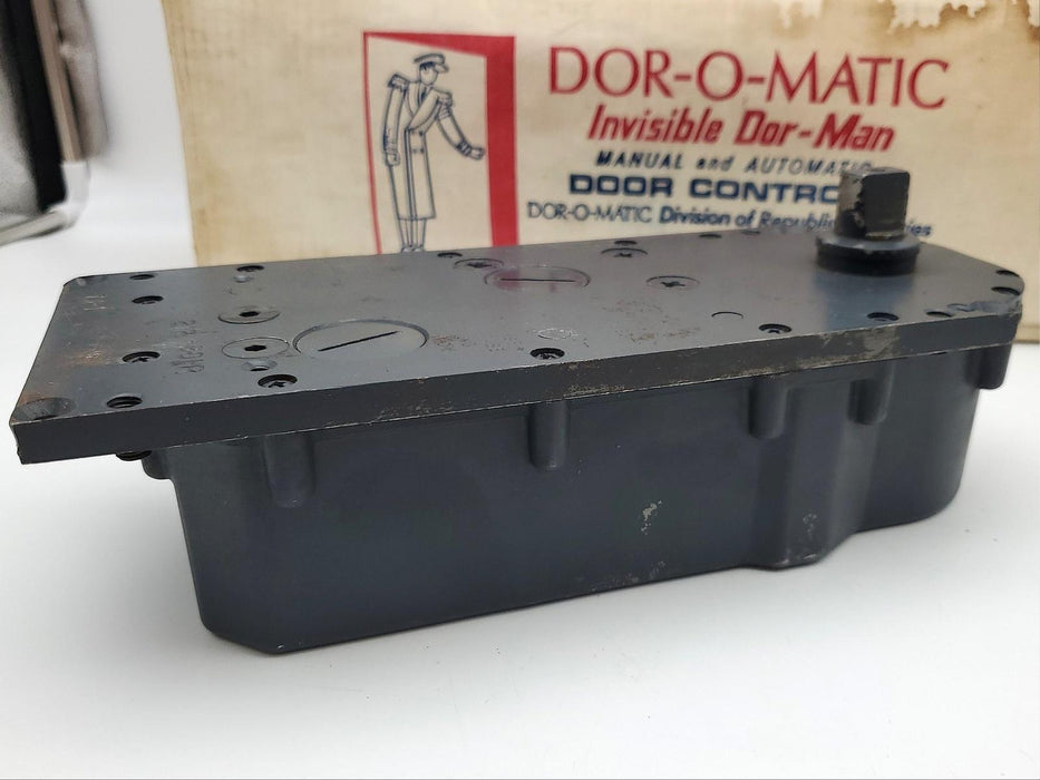 Dor-O-Matic 212 Floor Closer Right-Hand 90 Deg Hold Open With Backstop Body Only 4