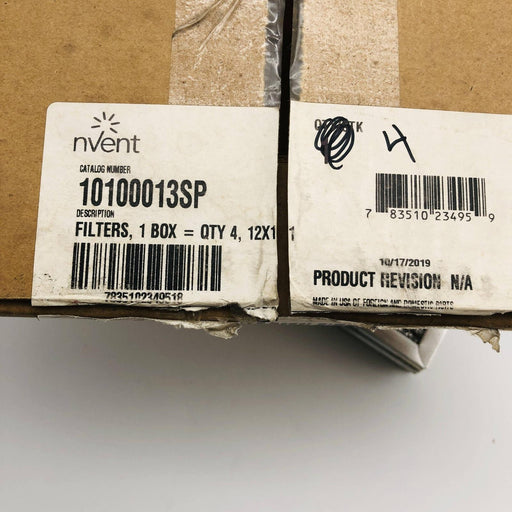 Nvent Hoffman Enclosures 10100013SP Air Filter 12x11 13 17 33 Ac He33 Pack of 4 2