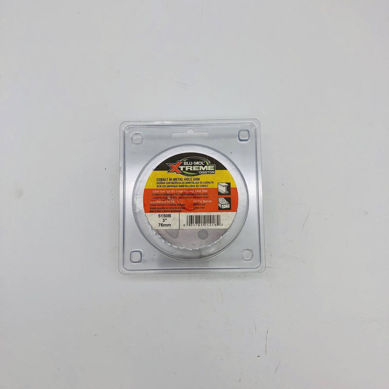 Blu Mol Xtreme 5150B Hole Saw 3"/76mm Cobalt Steel Bi-Metal Cats Eye Opening 6