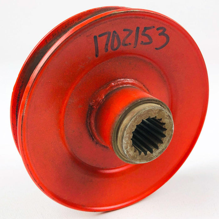 Simplicity 1702153 Pulley Hub Assembly OEM NOS Replcd by 1702153ASM Loose Orange 1