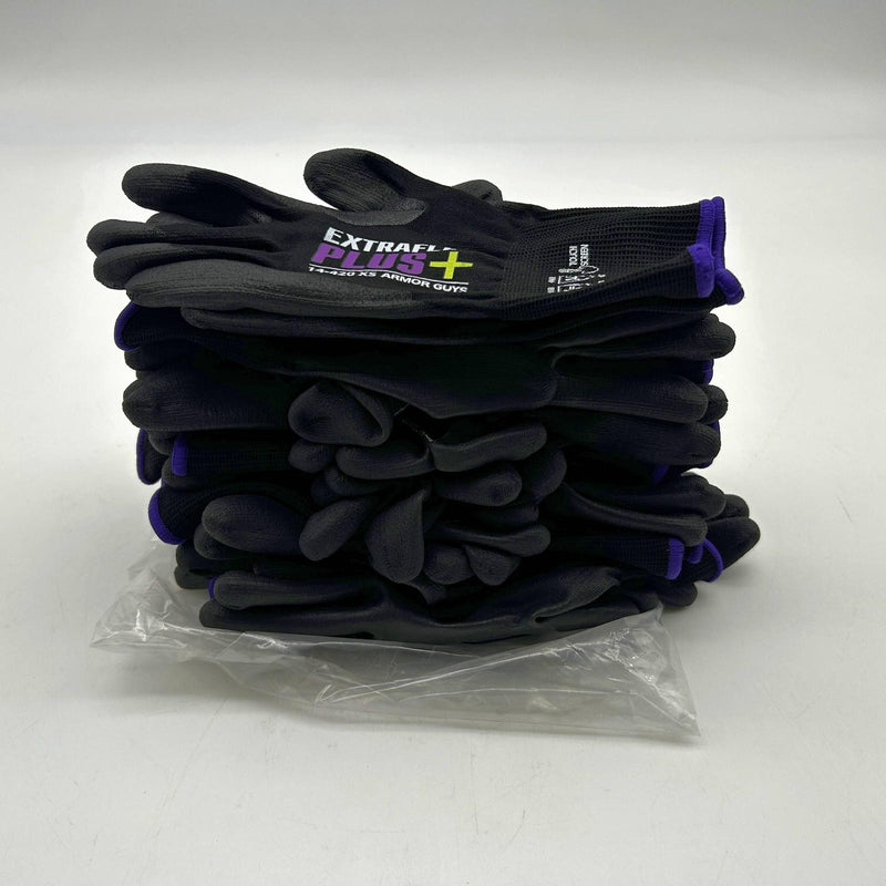 Armor Guys 14-420 Cut Resistant Glove Sz XS Extra Small 18GA Extraflex+ 12 Pairs 6