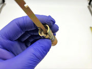 Schlage 01-056 Plunger & Button Inside Satin Bronze Privacy Knob A40S 4.25" L 3