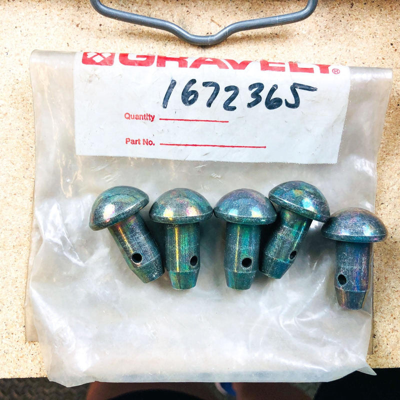 Simplicity 1672365 Pin Round Head Drilled .5 OEM NOS Replcd 1672365SM Adonized