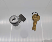 Illinois D3429C Box Style Steel Drawer Lock 7/8" D x 3/4" Cylinder Keyed Diff 1