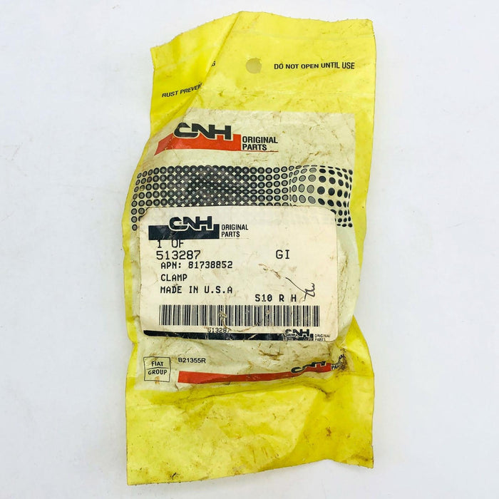 CNH 513287 Clamp for For New Holland Fits 273 Model OEM New Old Stock NOS Sealed 1