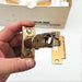 Schlage Door Lever Satin Bronze S10D Passage Door Latching NOS 7