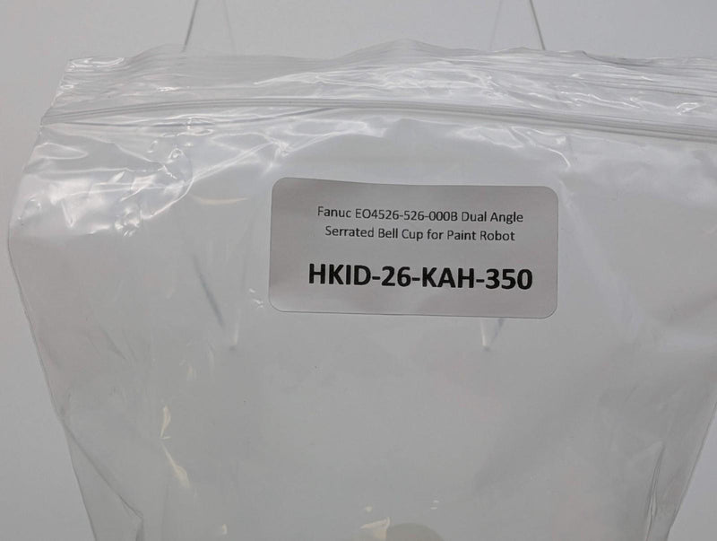 Fanuc EO4526-526-000B Dual Angle Serrated Bell Cup for Paint Robot 5