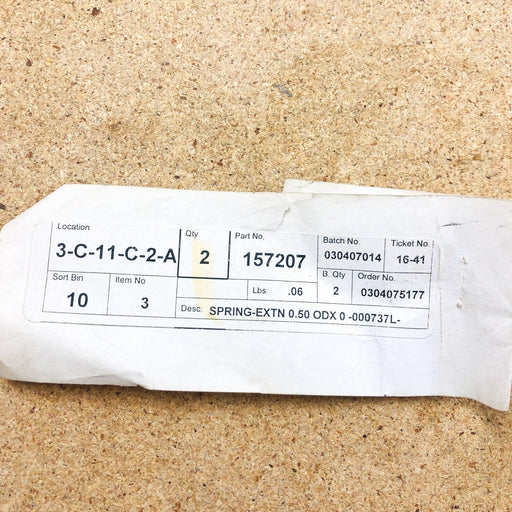 Simplicity 157207 Spring Extension .50OD OEM NOS Replaced by 2157207SM 2