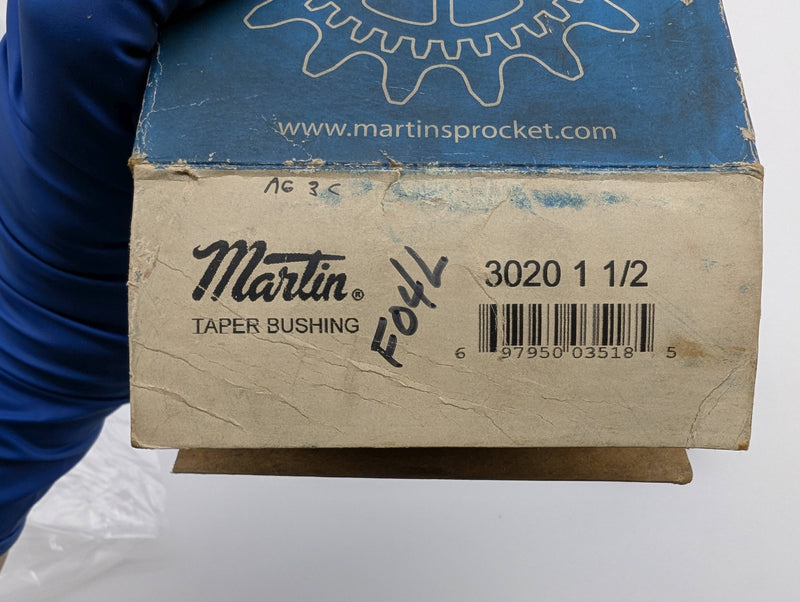 Martin 3020 1 1/2 Taper Lock Bushing 1-1/2" Bore 2" Bore Length 4-1/4" OD 5