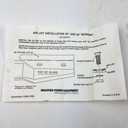 Simplicity 60735 Air Lift Kit 26" 30" Mowers OEM NOS Replaced by 7060735YP Red 9