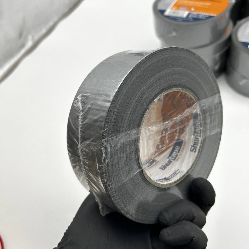 Shurtape PC593 Duct Tape Silver 48MM X 55m 8 Mil General Purpose 152303 12 Rolls