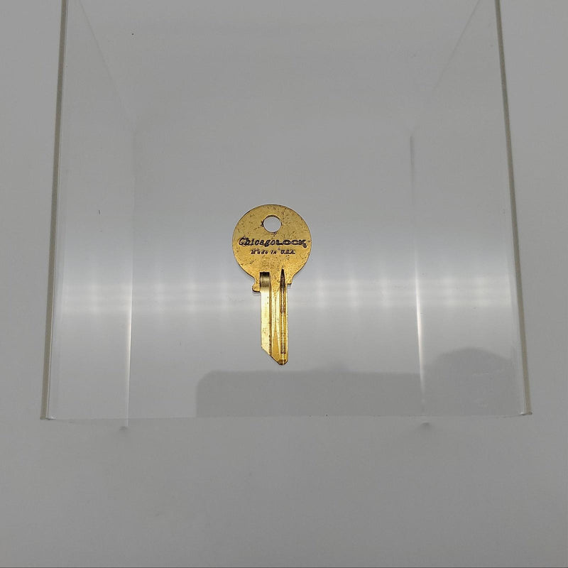 10x CompX Chicago DK-P-2 Key Blanks Brass 4 Pin NOS 1