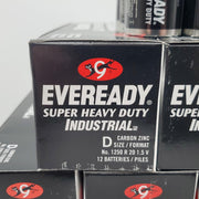 Eveready D Batteries Super Heavy Duty Carbon Zinc 1.5V 1250 R20 Case of 48 4